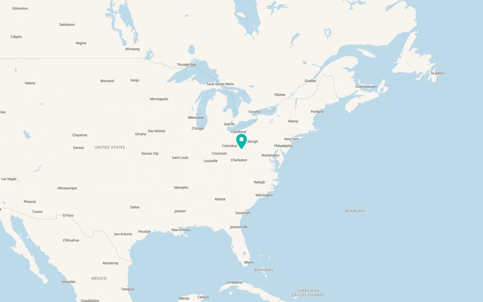 Map of Belmont