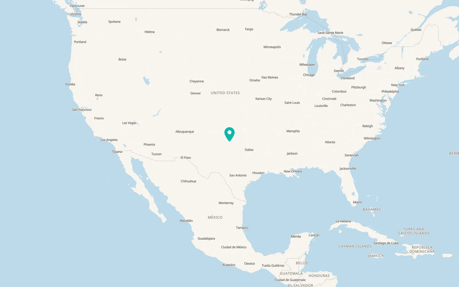 Map of Benjamin