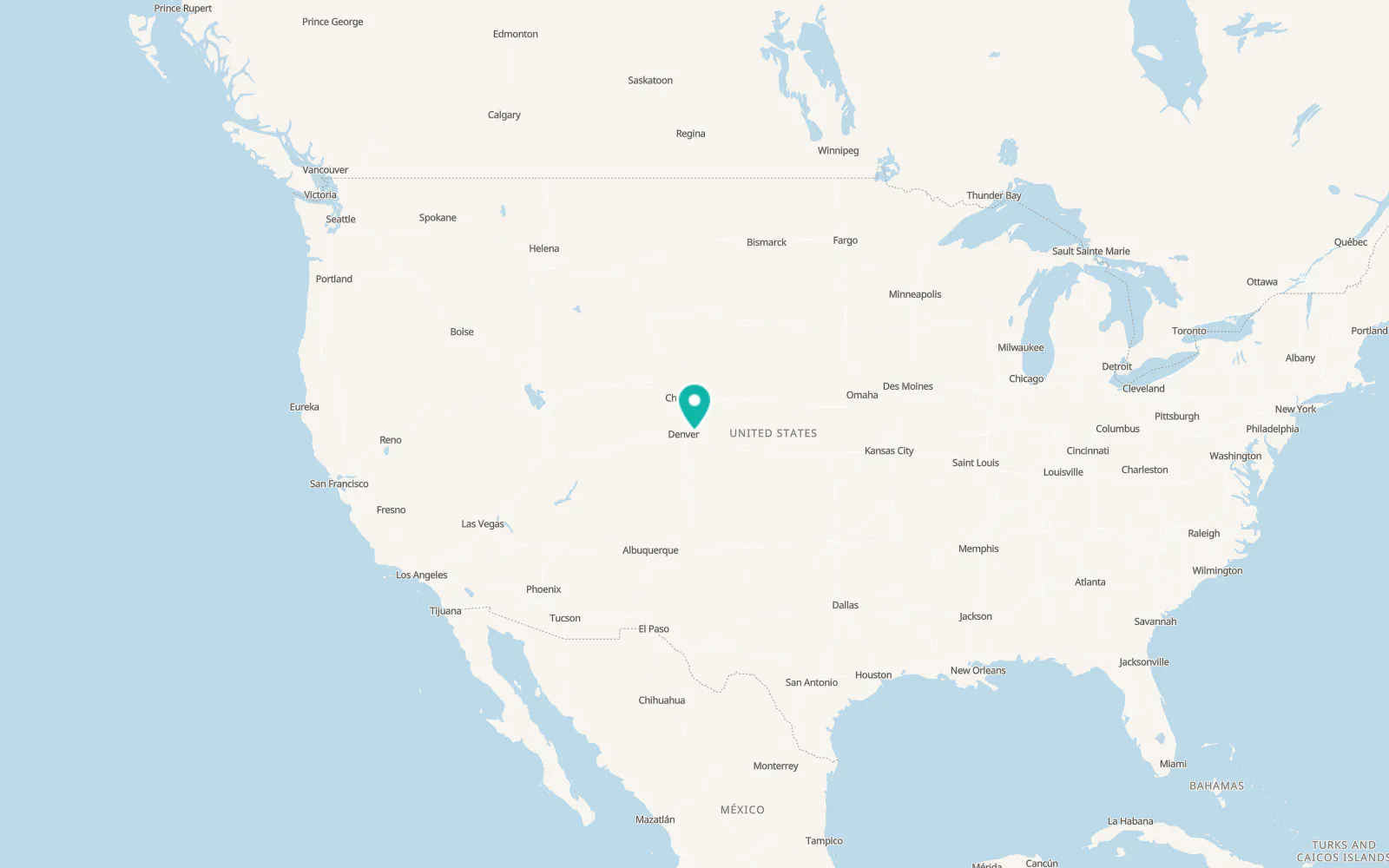 Map of Bennett