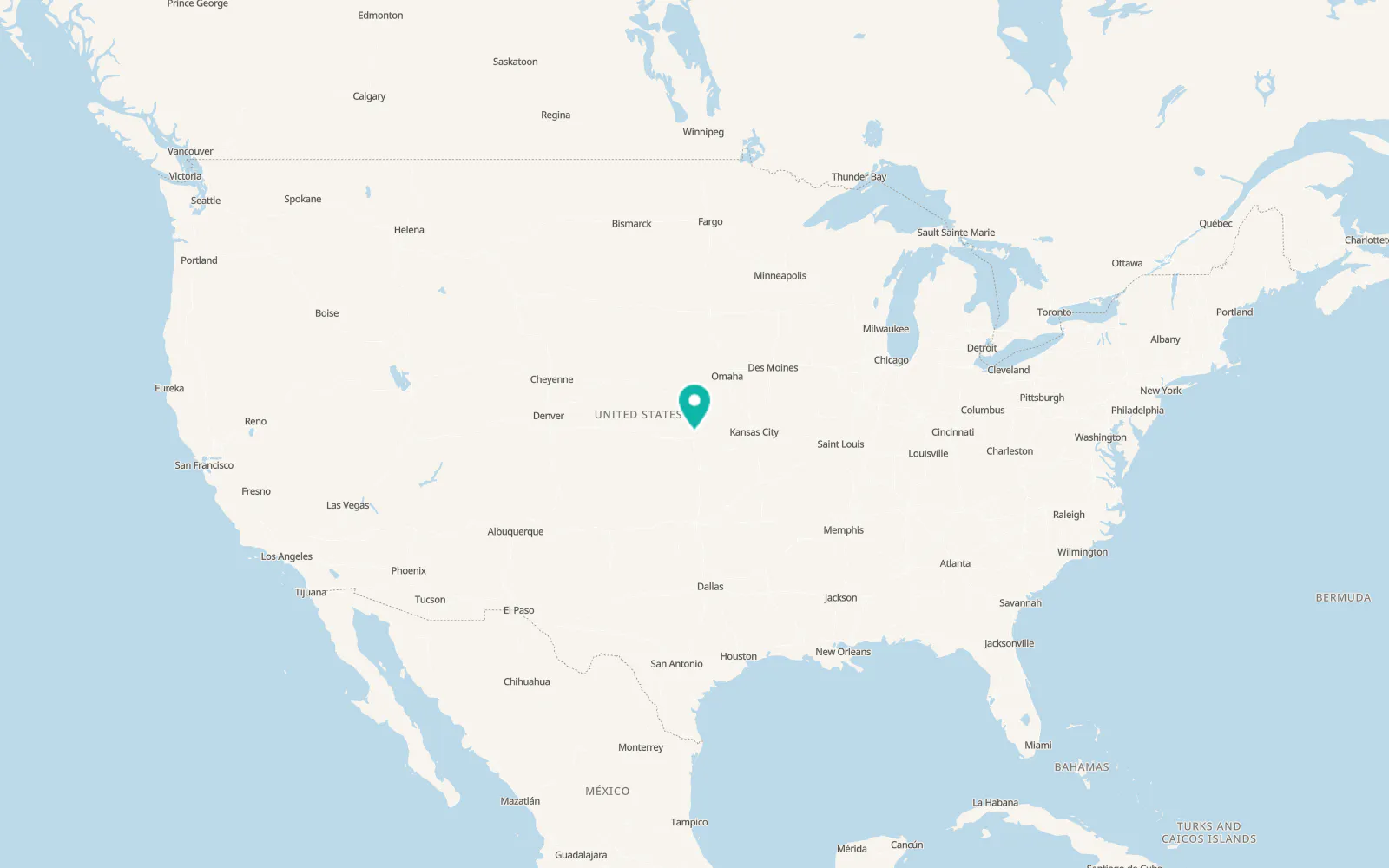 Map of Bennington