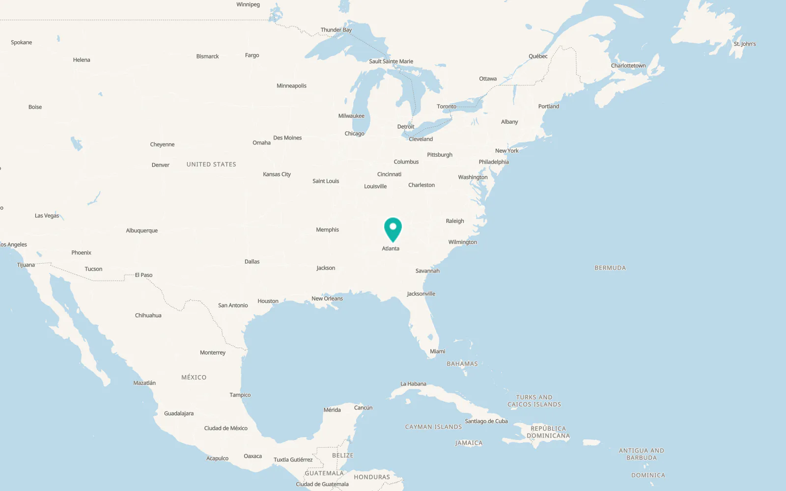 Map of Berkeley Lake