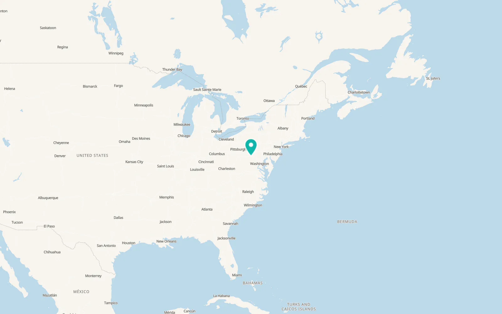 Map of Berkeley Springs