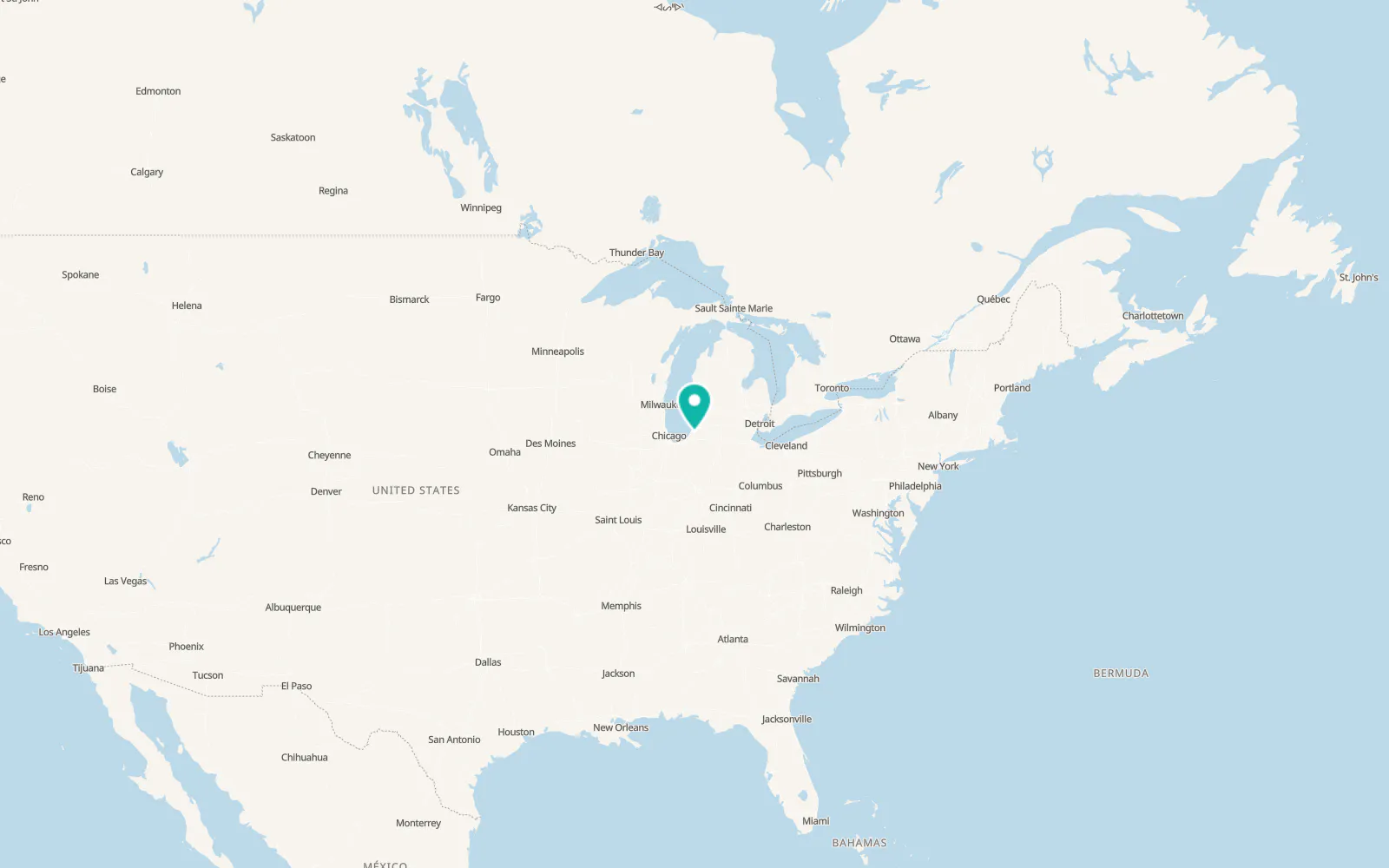 Map of Berrien Springs