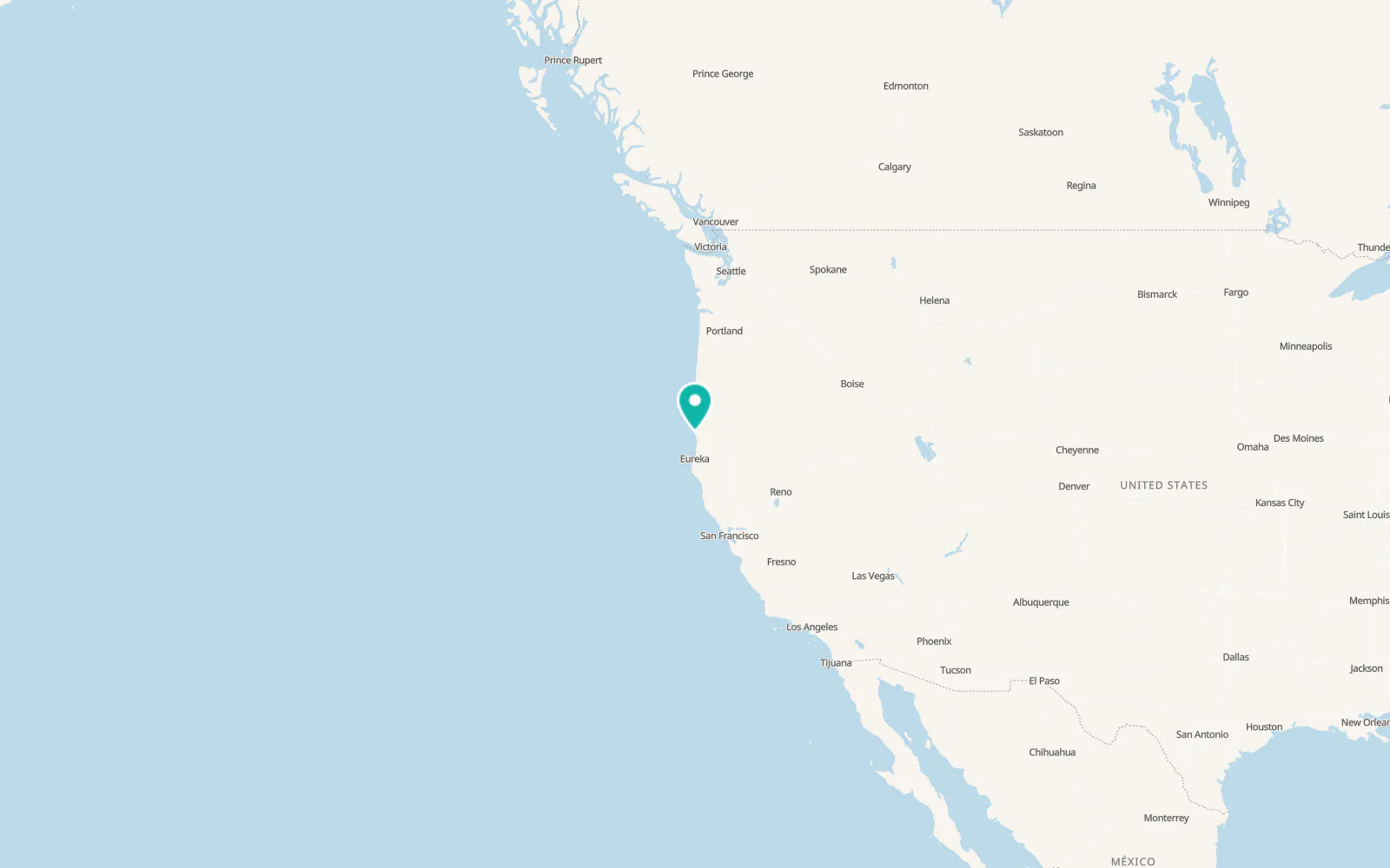 Map of Bertsch-Oceanview