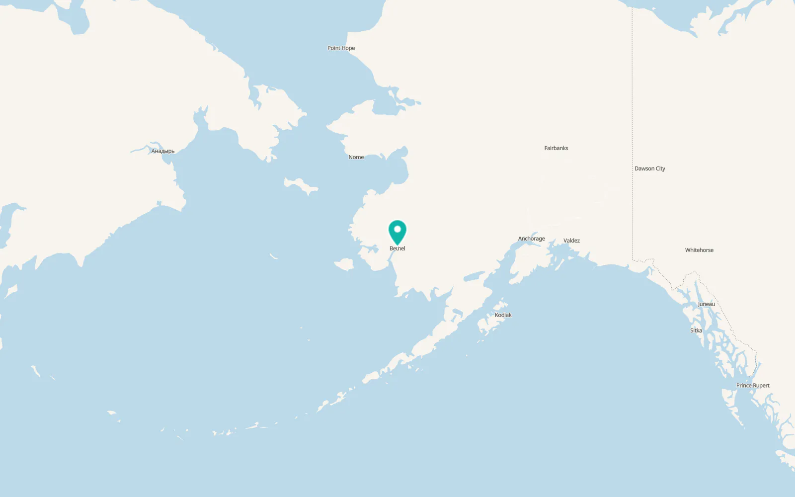 Map of Bethel