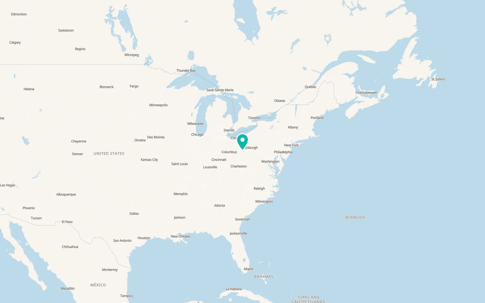 Map of Bethesda