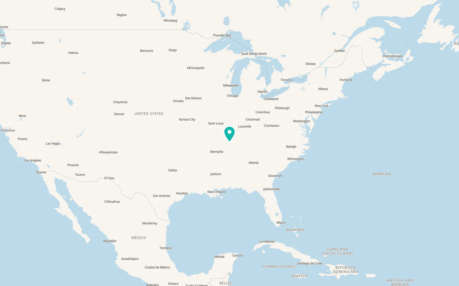 Map of Big Sandy