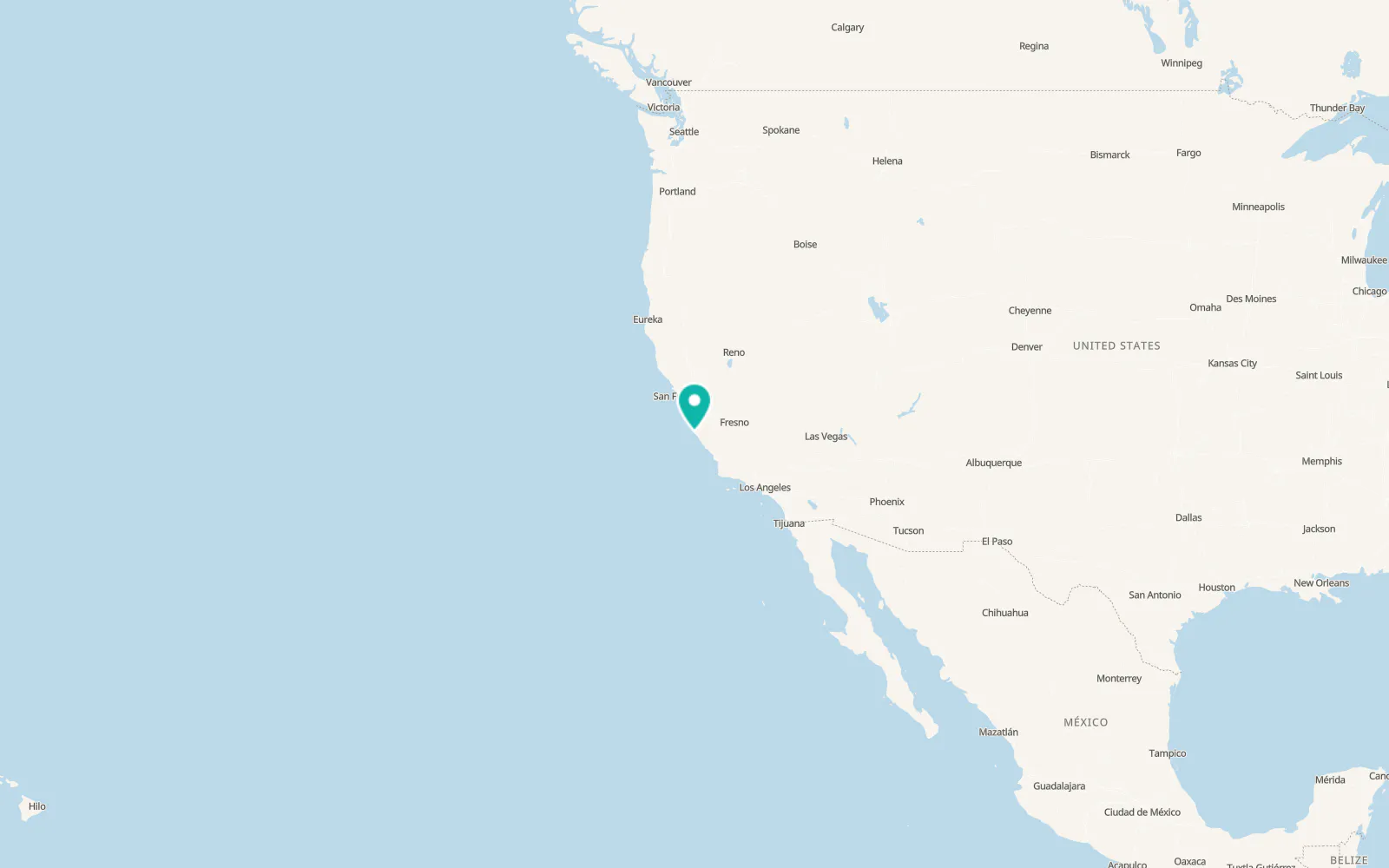 Map of Big Sur