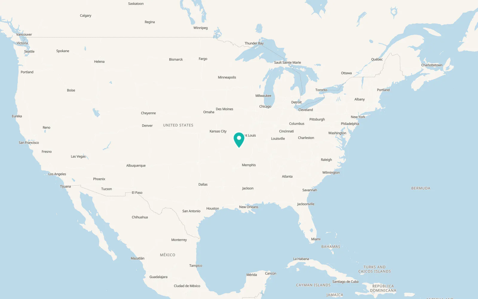 Map of Birch Tree