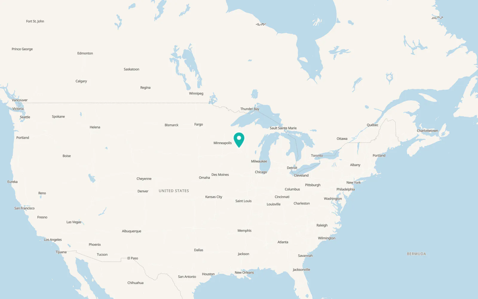 Map of Black River Falls