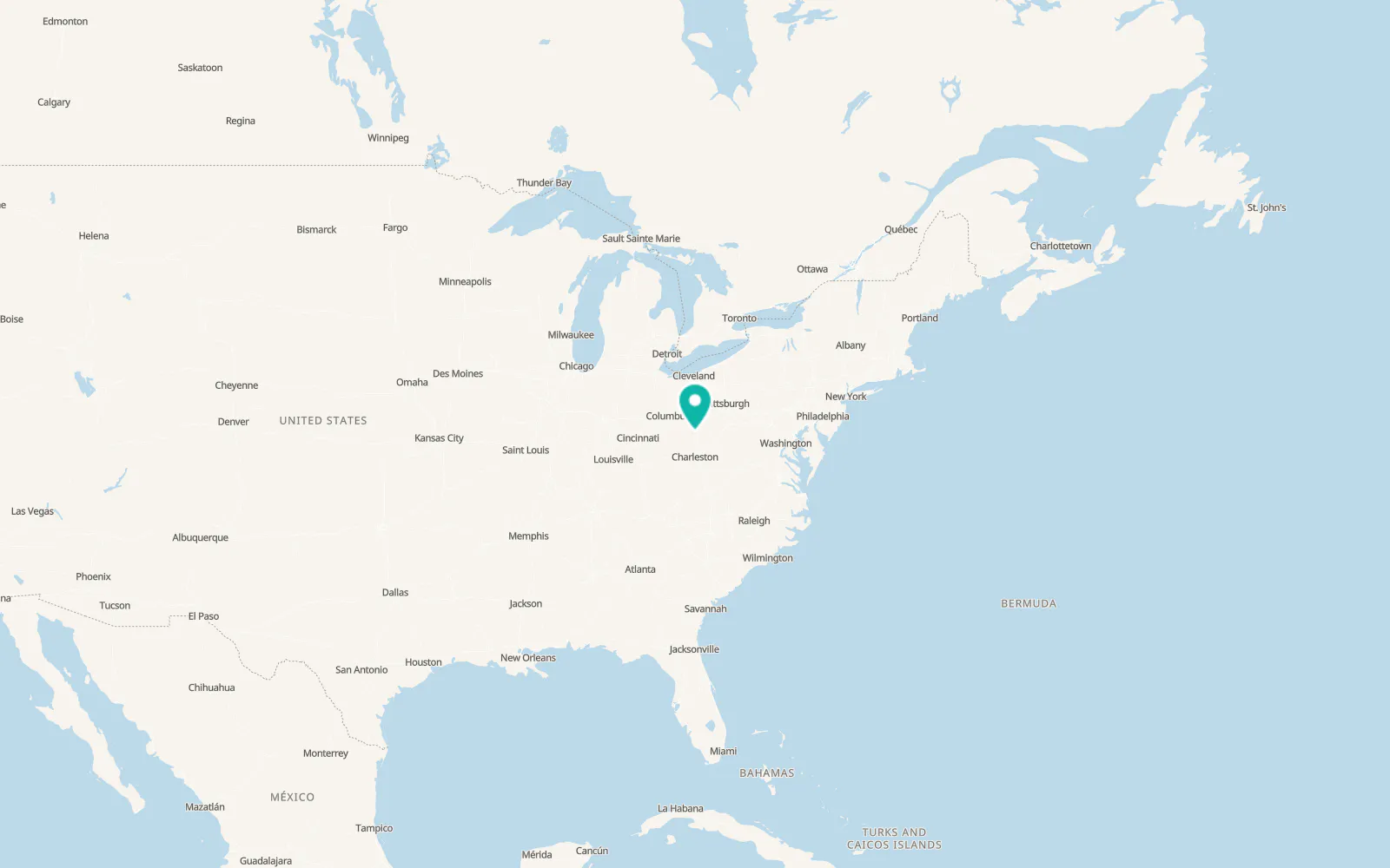 Map of Blennerhassett