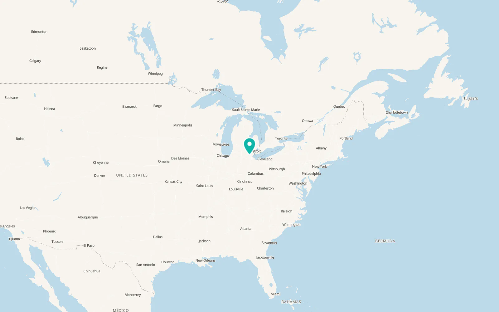 Map of Blissfield