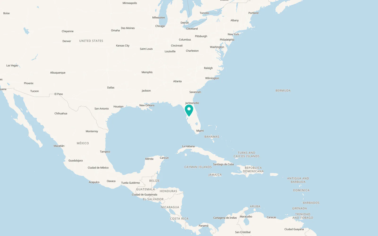 Map of Bloomingdale
