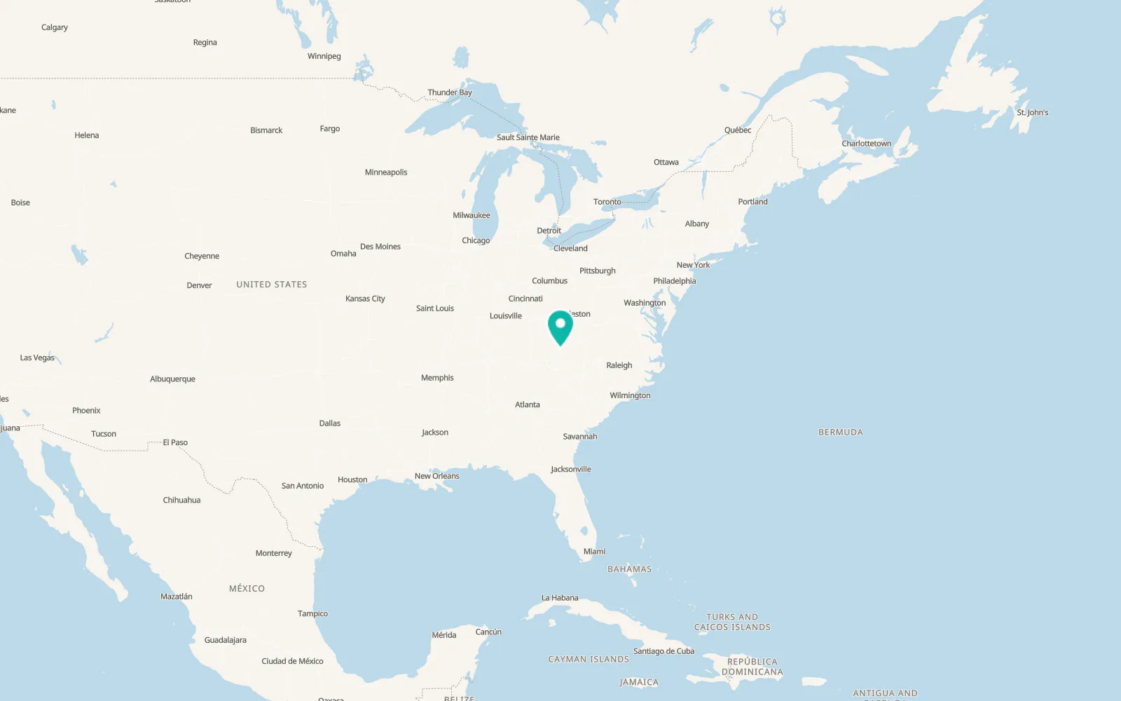 Map of Blountville