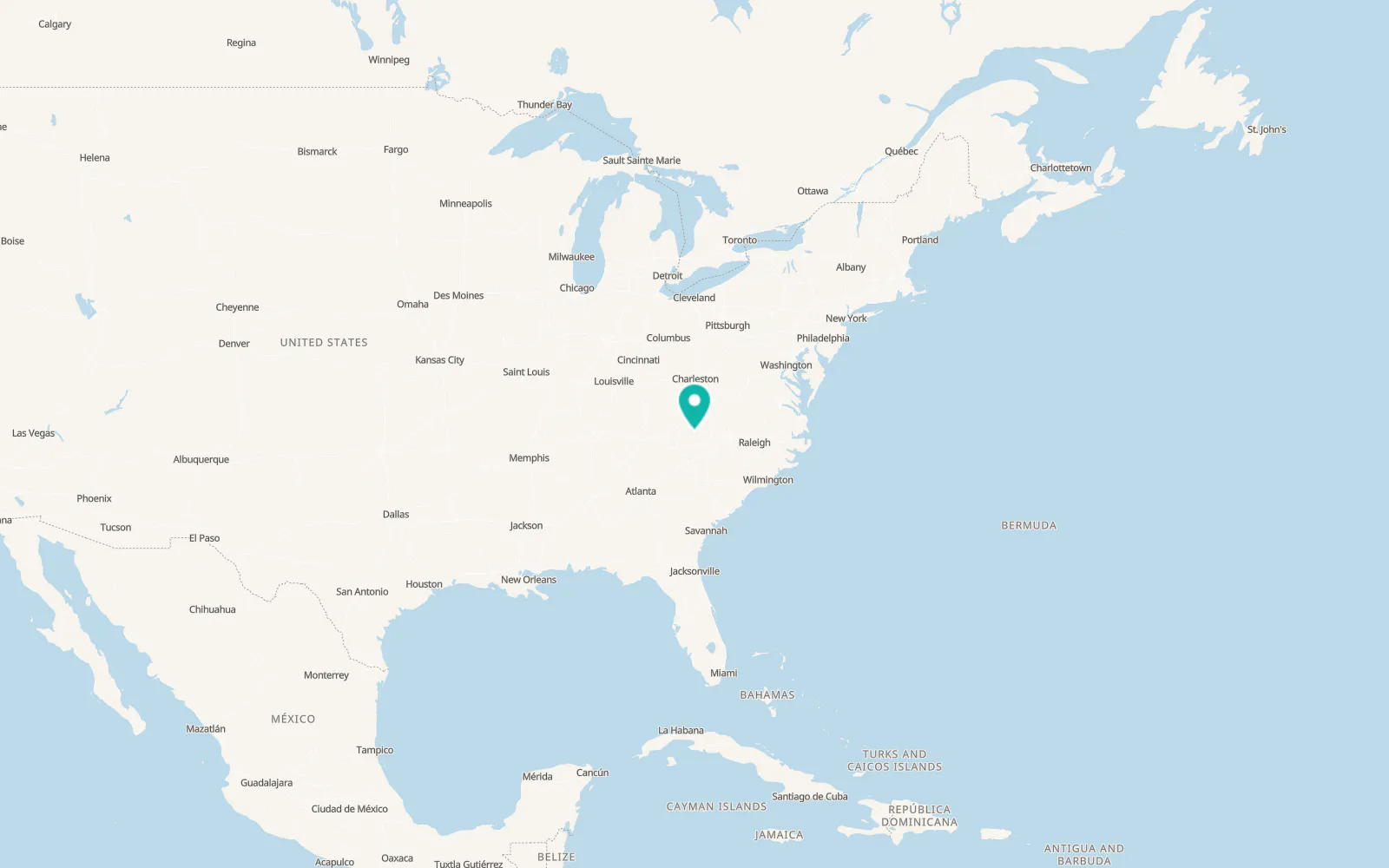 Map of Blowing Rock