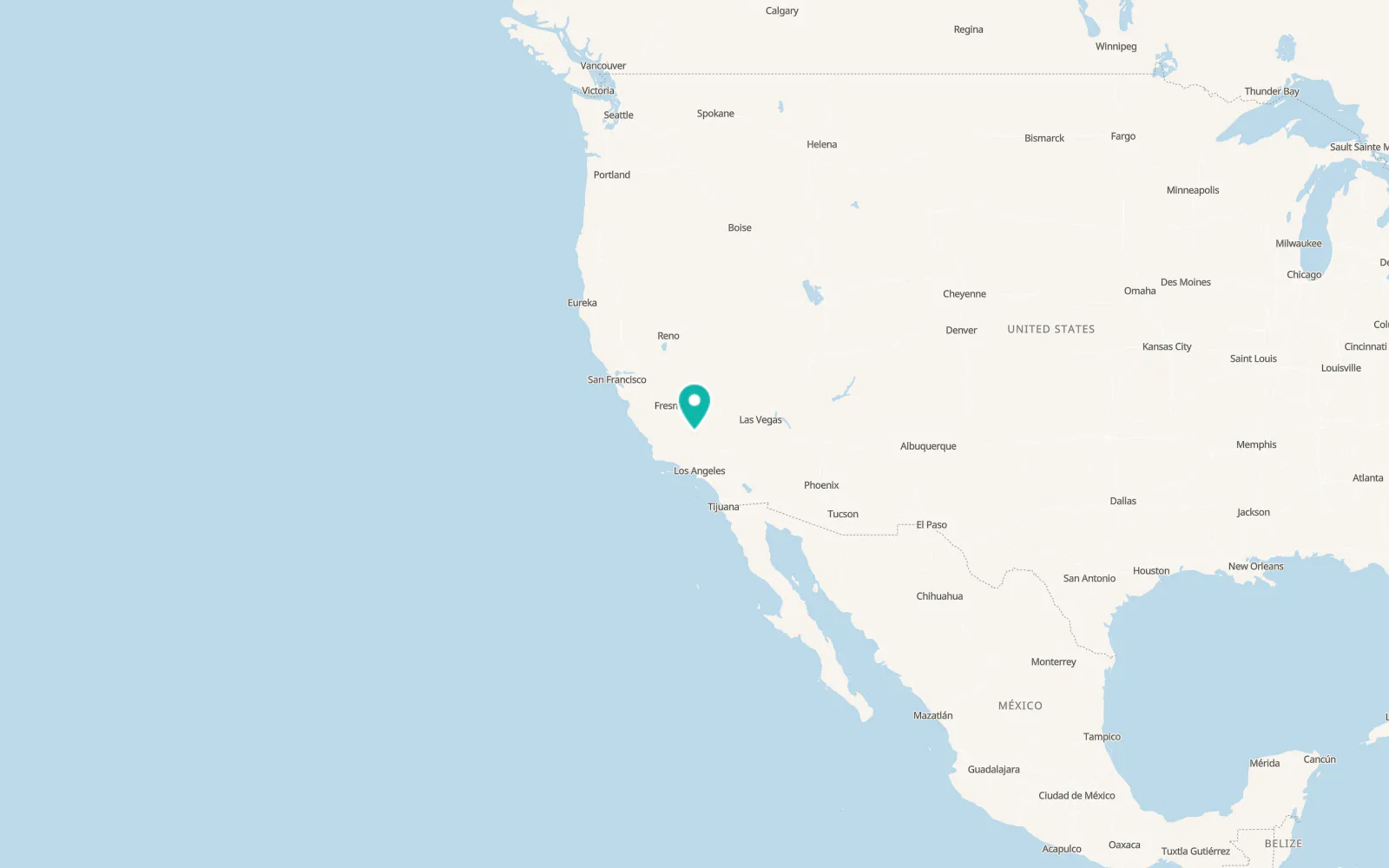 Map of Bodfish