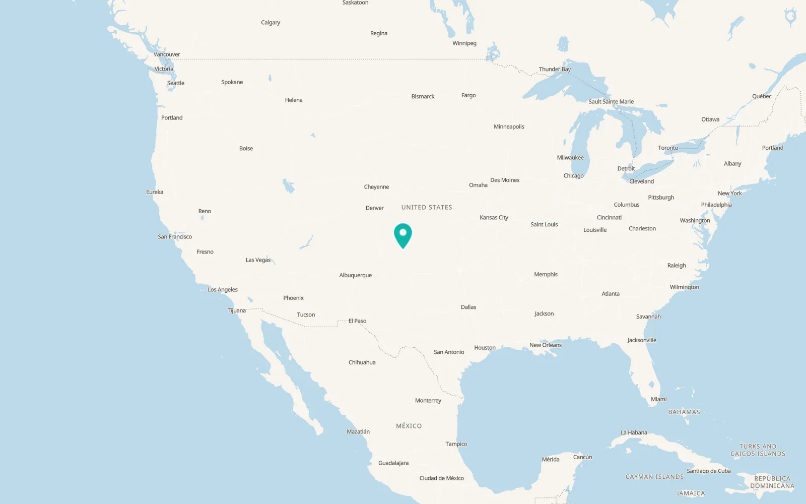 Map of Boise City