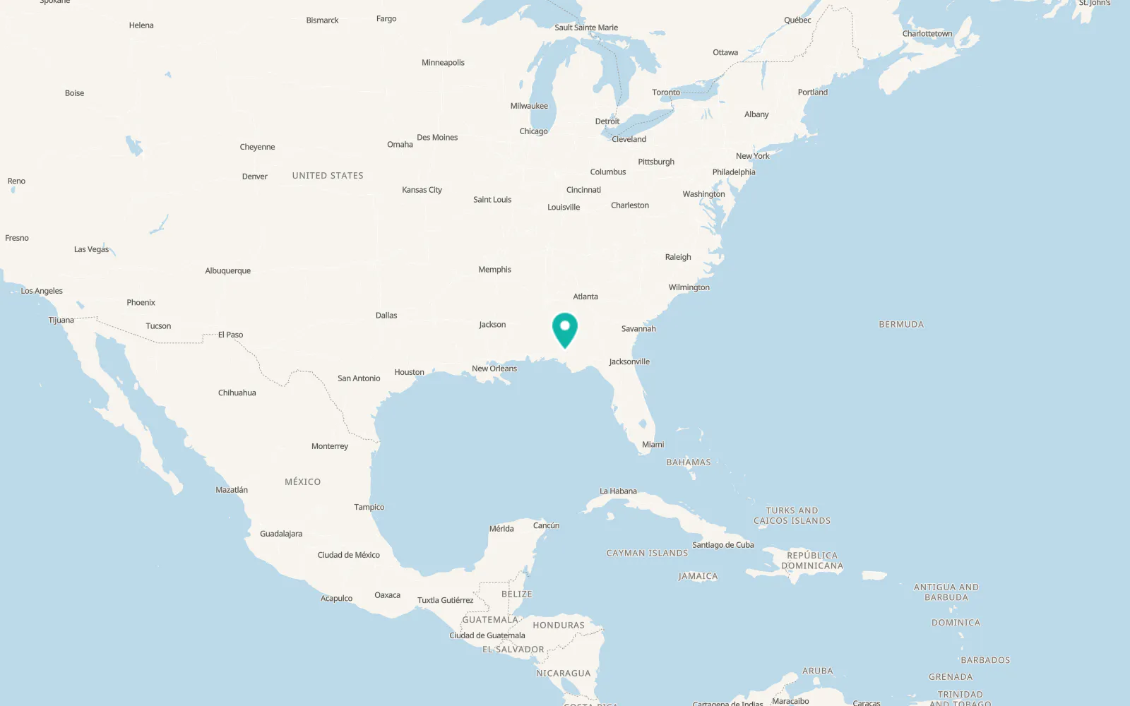 Map of Bonifay