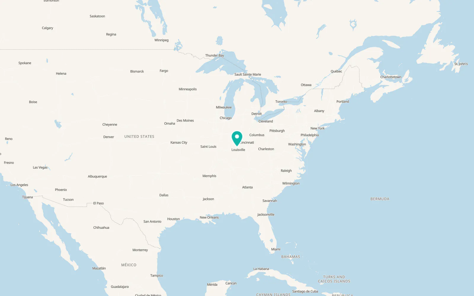Map of Borden