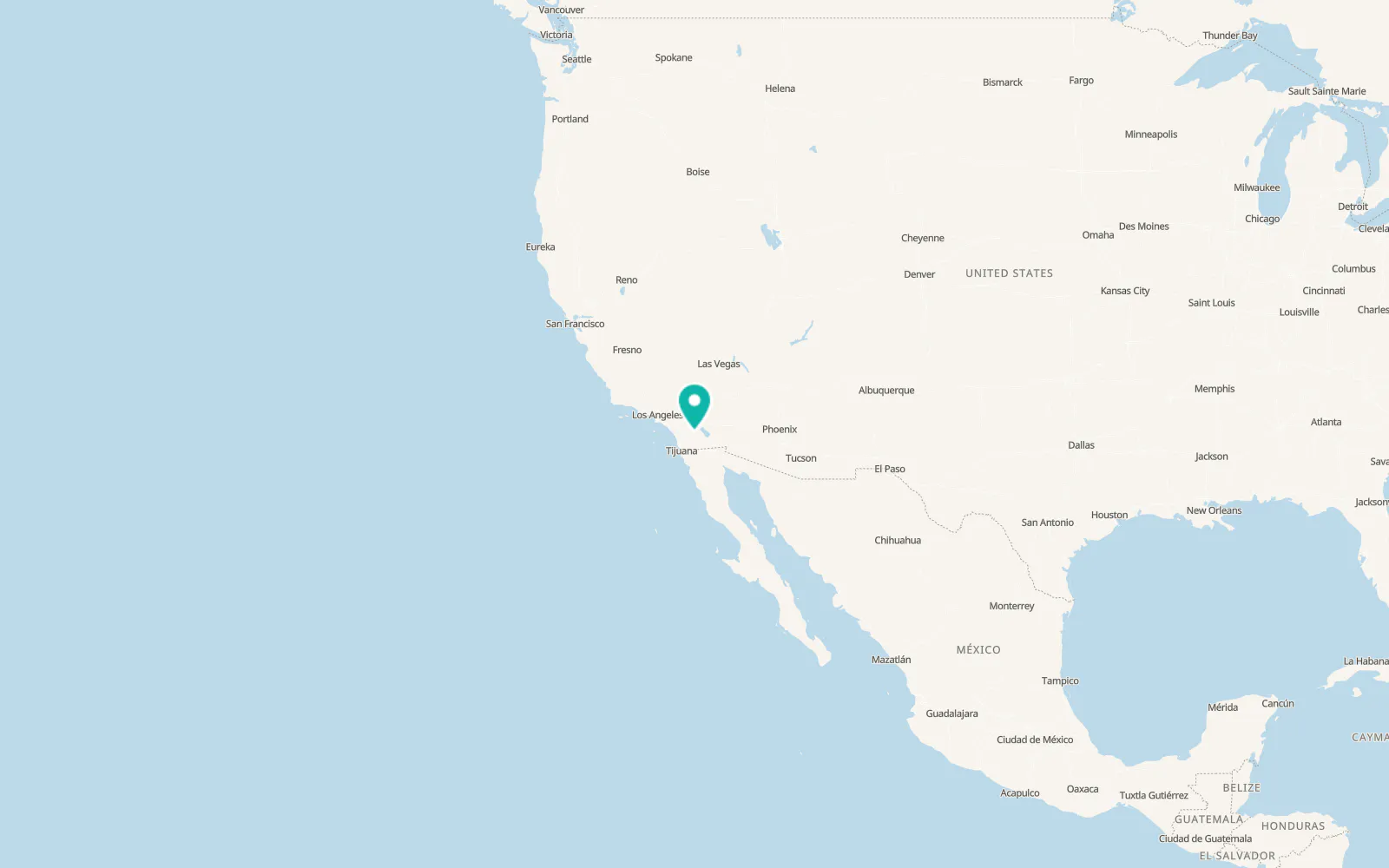 Map of Borrego Springs