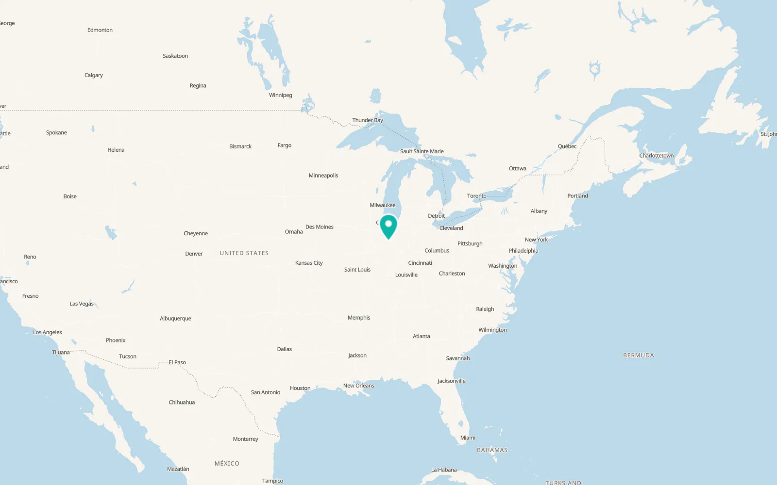 Map of Boswell