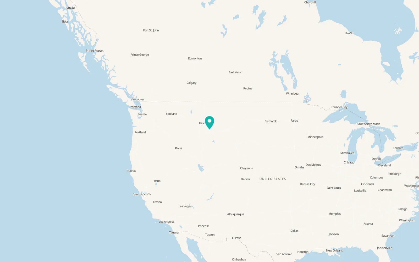 Map of Bozeman