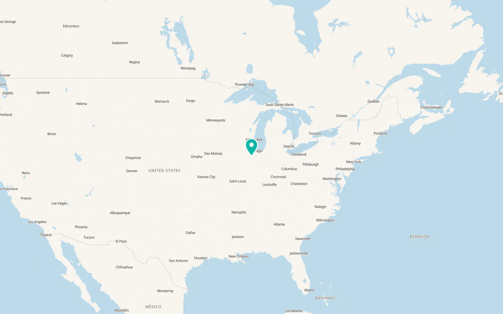 Map of Braceville