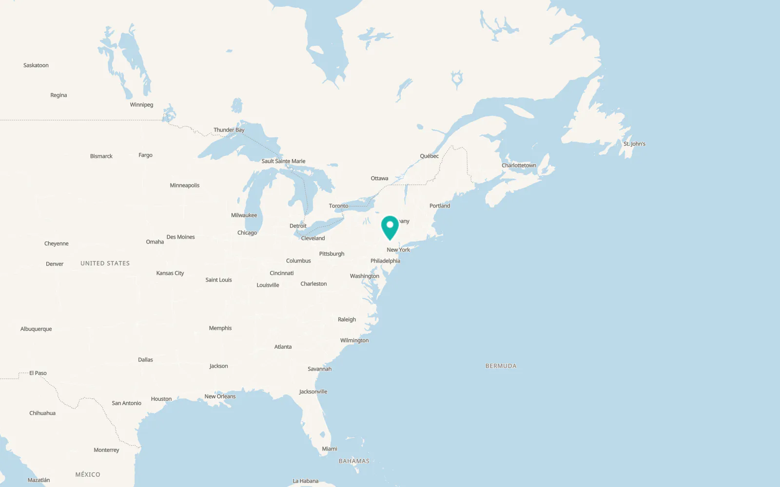 Map of Branchville