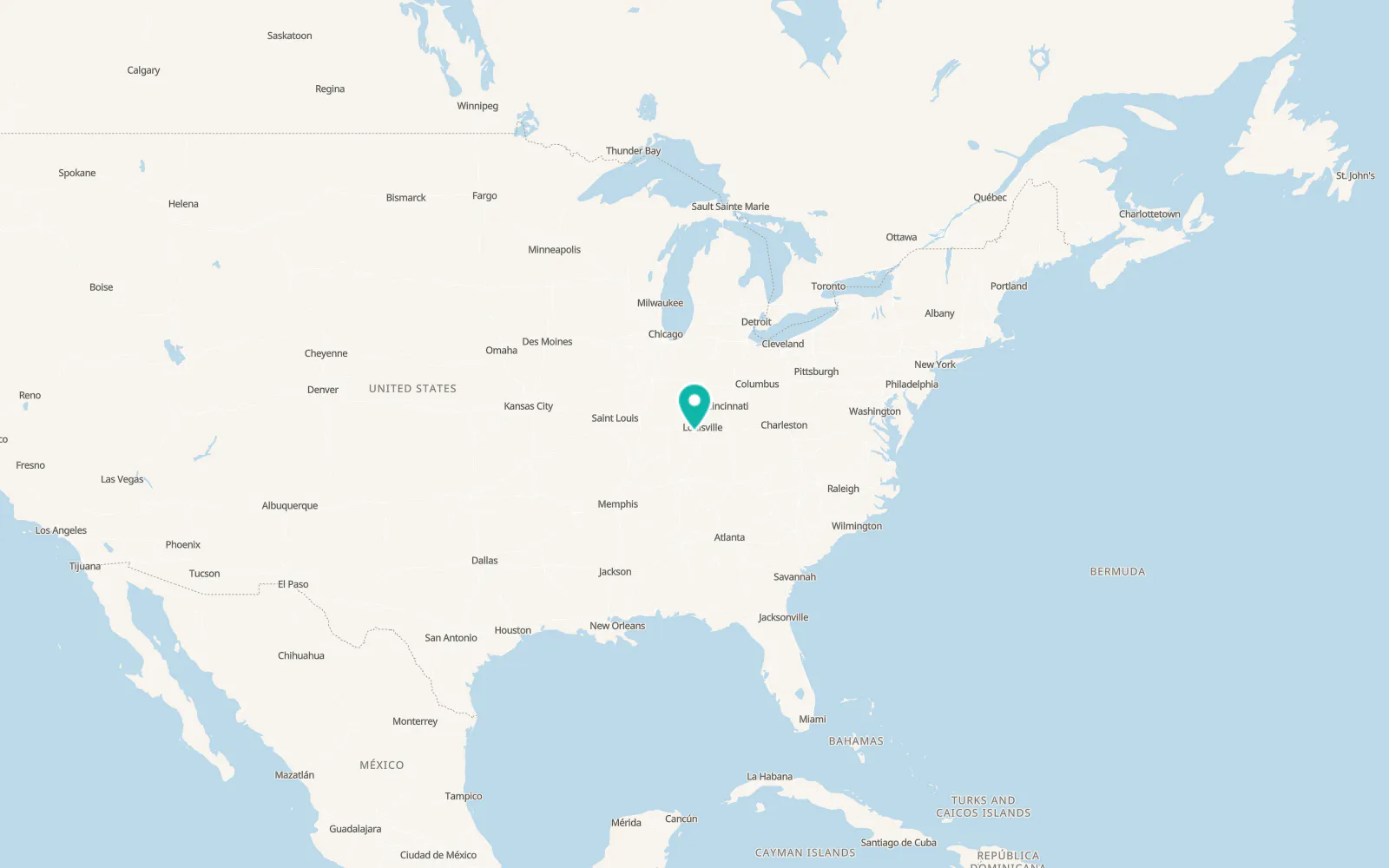 Map of Brandenburg