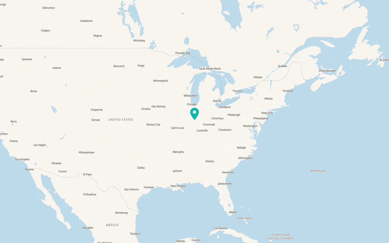 Map of Brazil