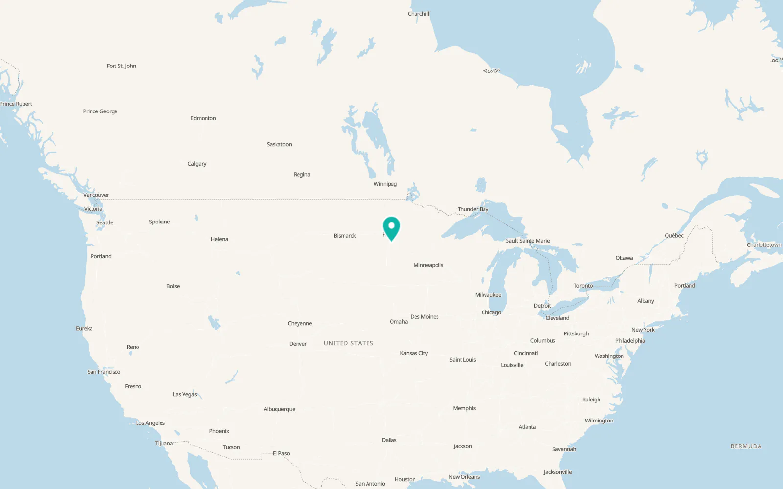 Map of Breckenridge