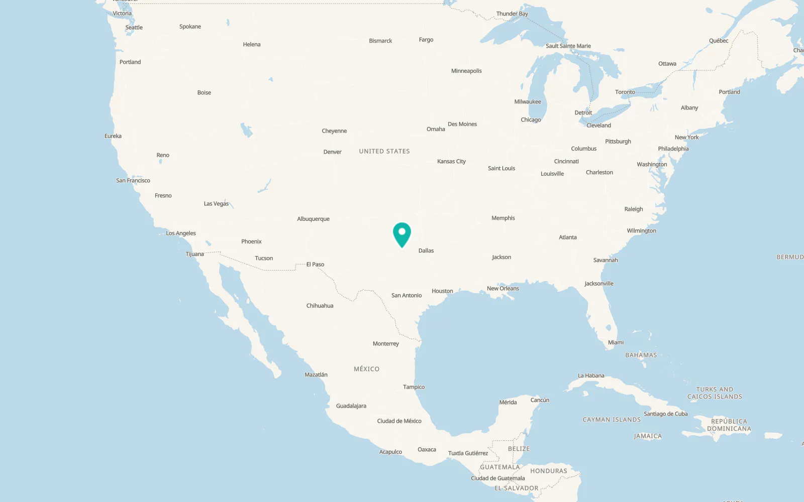 Map of Breckenridge