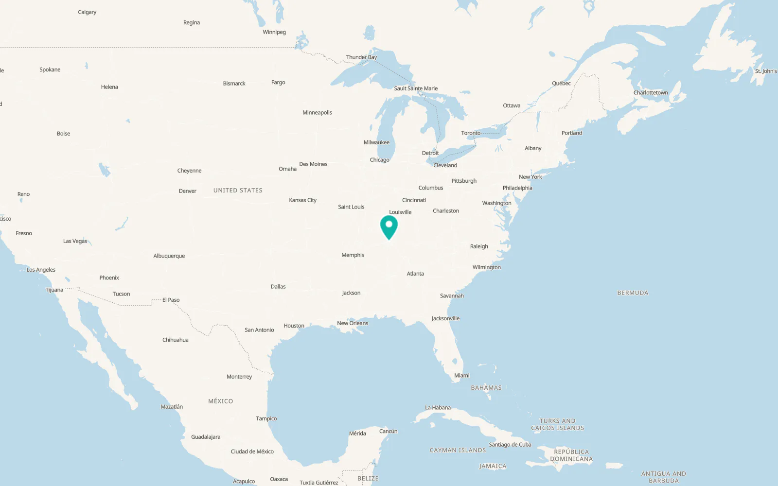 Map of Brentwood