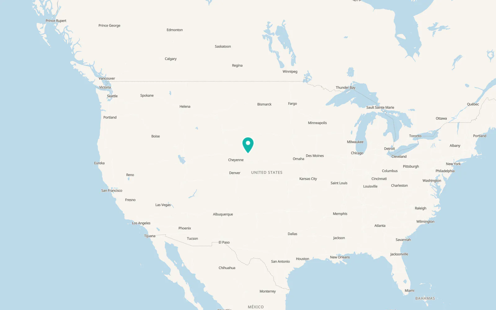 Map of Bridgeport