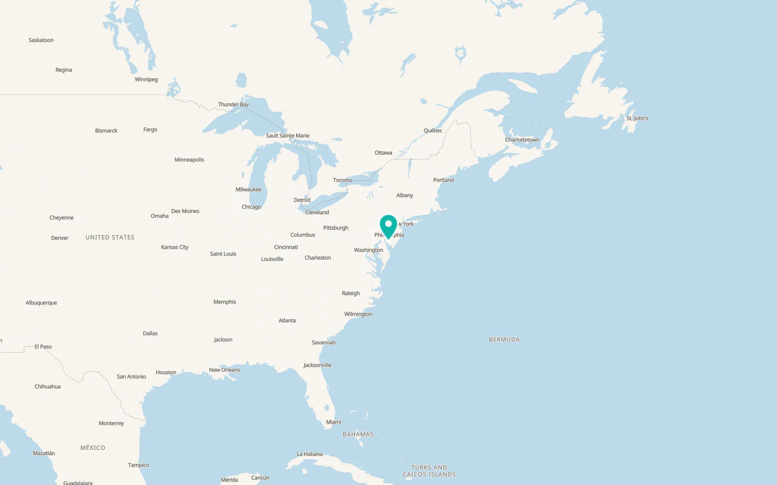 Map of Bridgeton