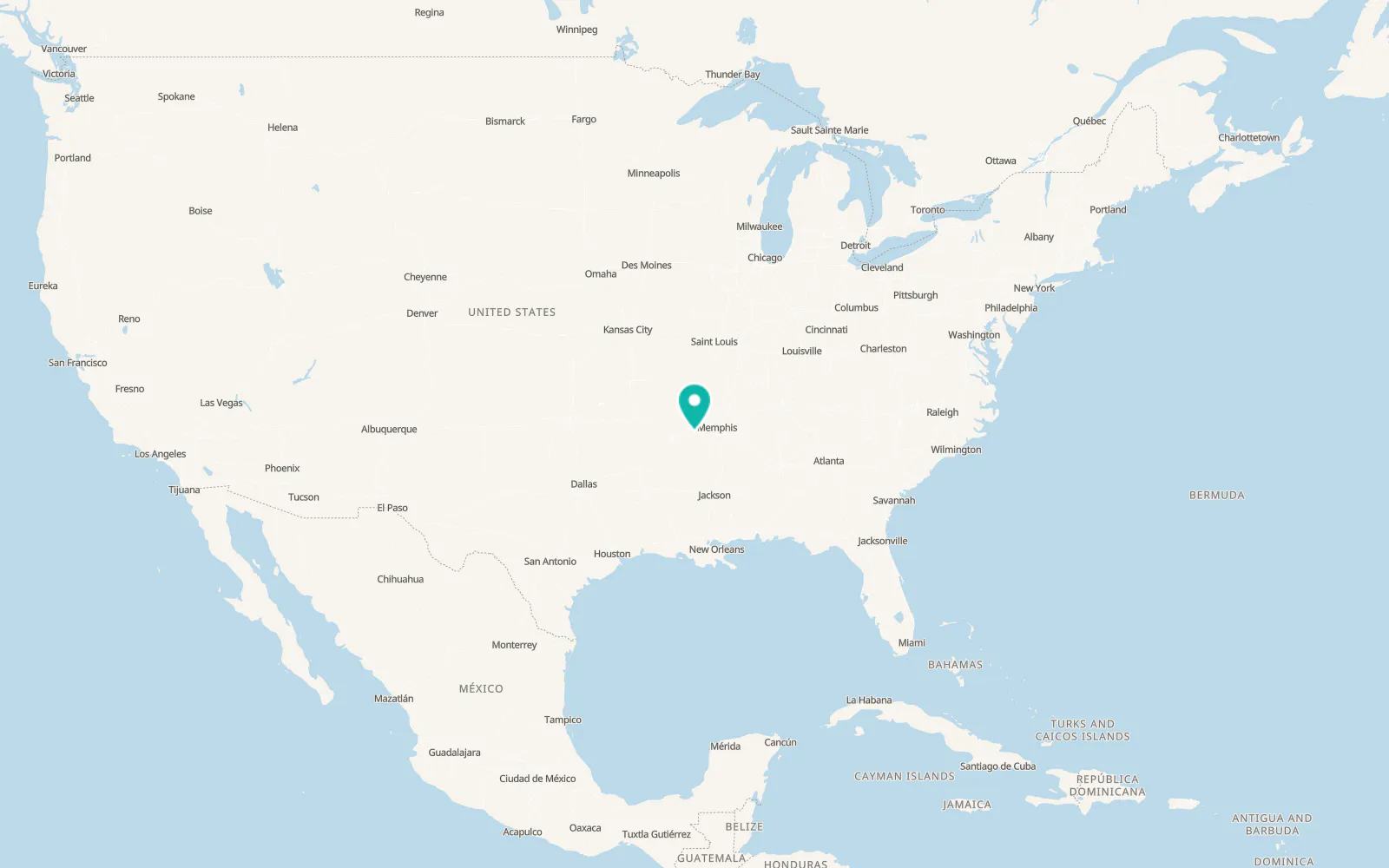 Map of Brinkley