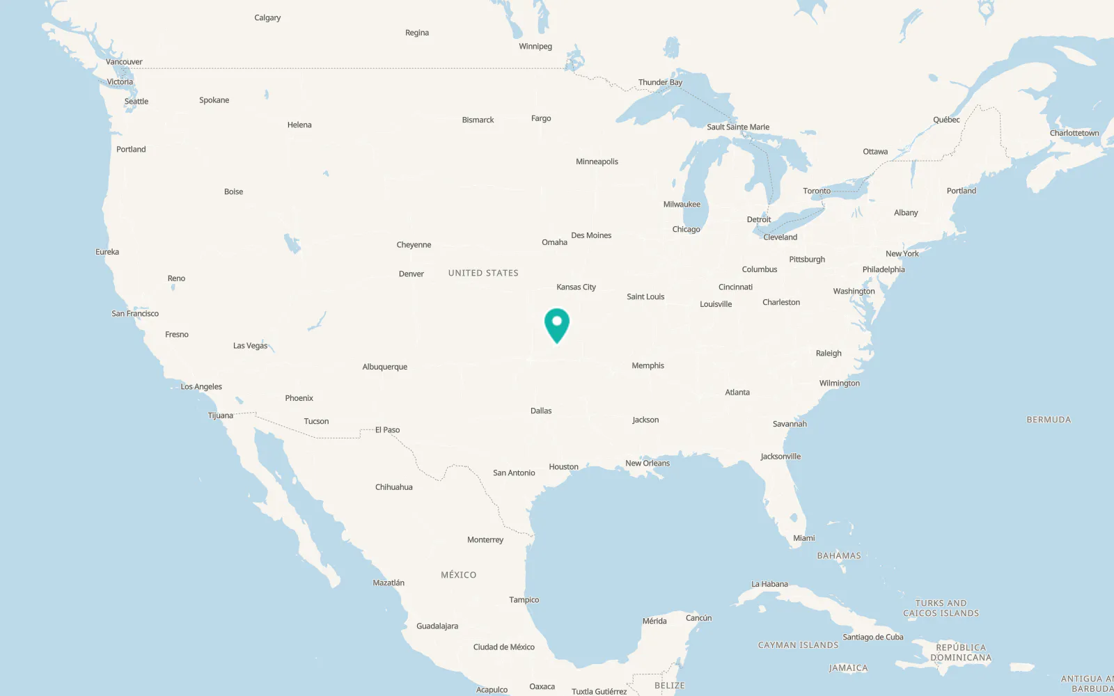 Map of Broken Arrow