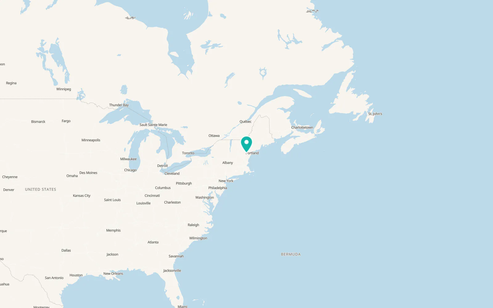 Map of Brookfield
