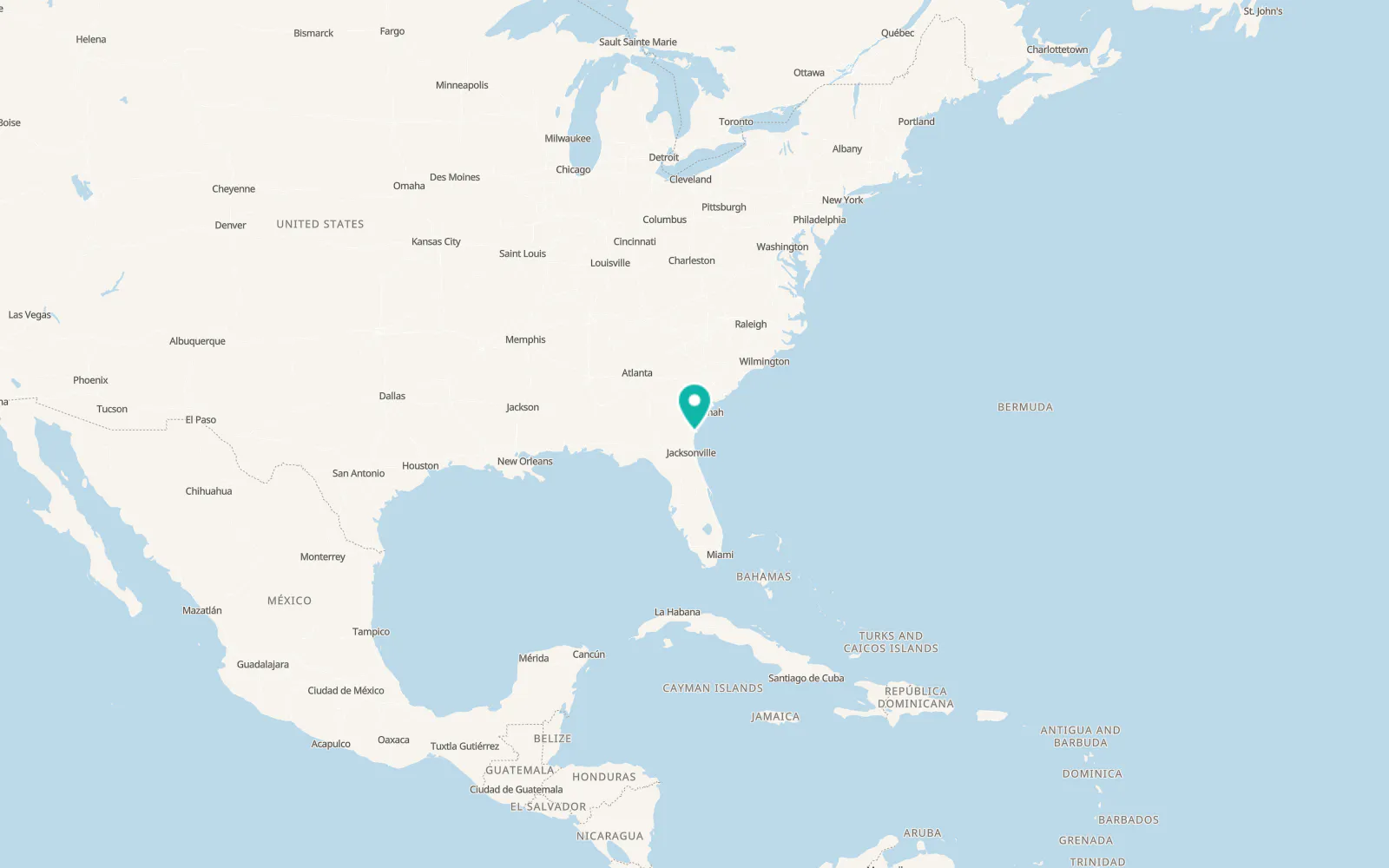 Map of Brunswick