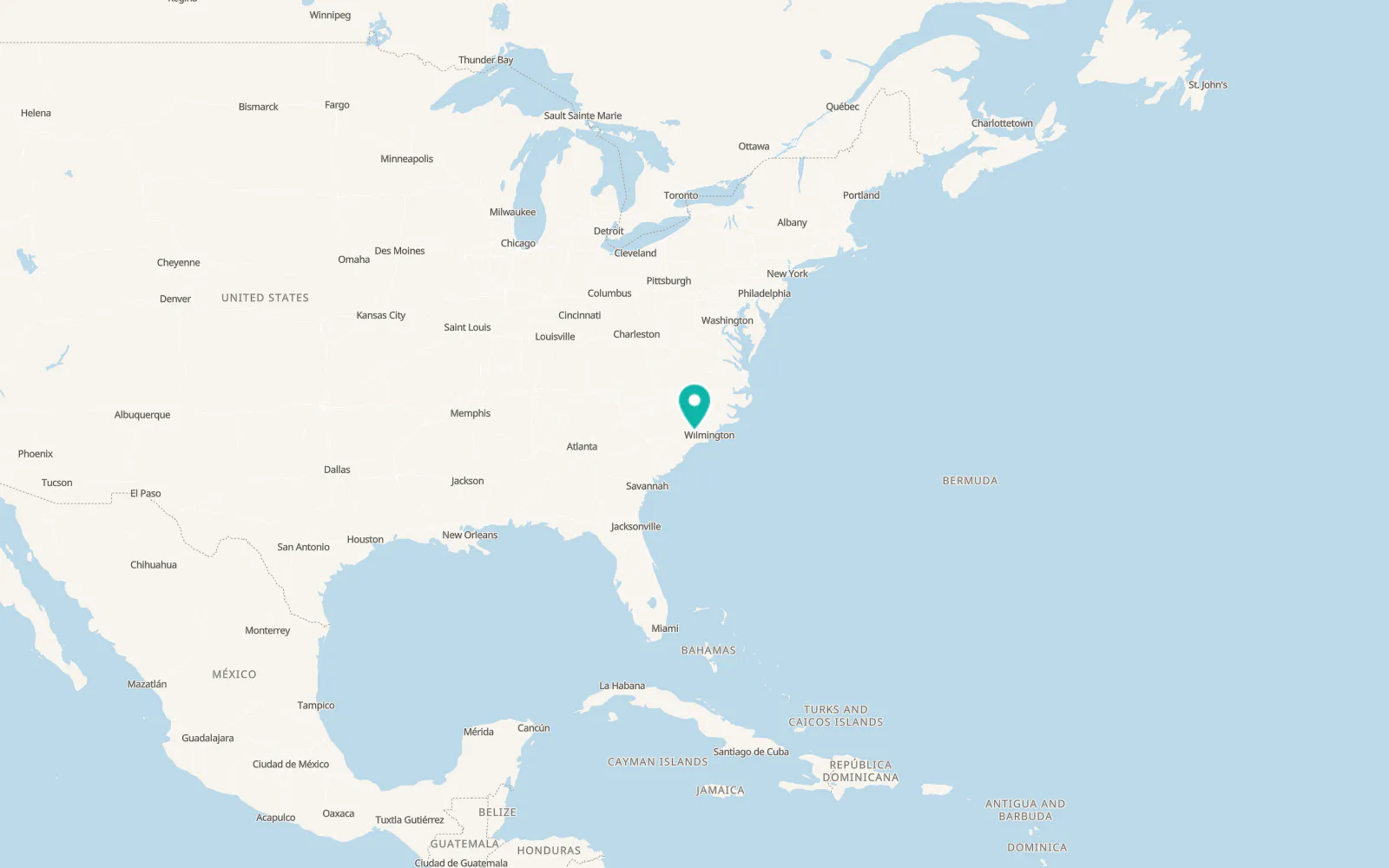 Map of Brunswick