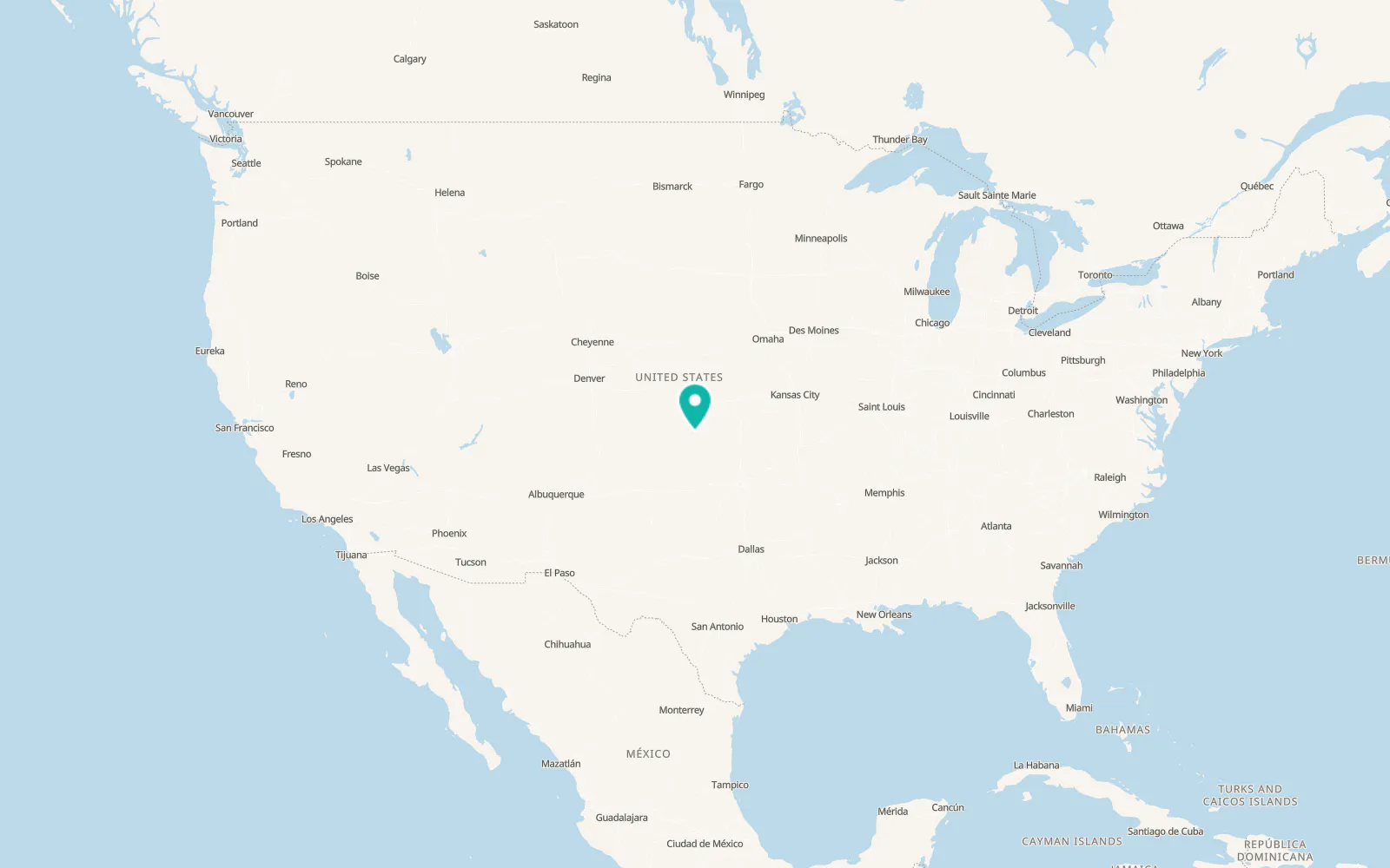 Map of Bucklin