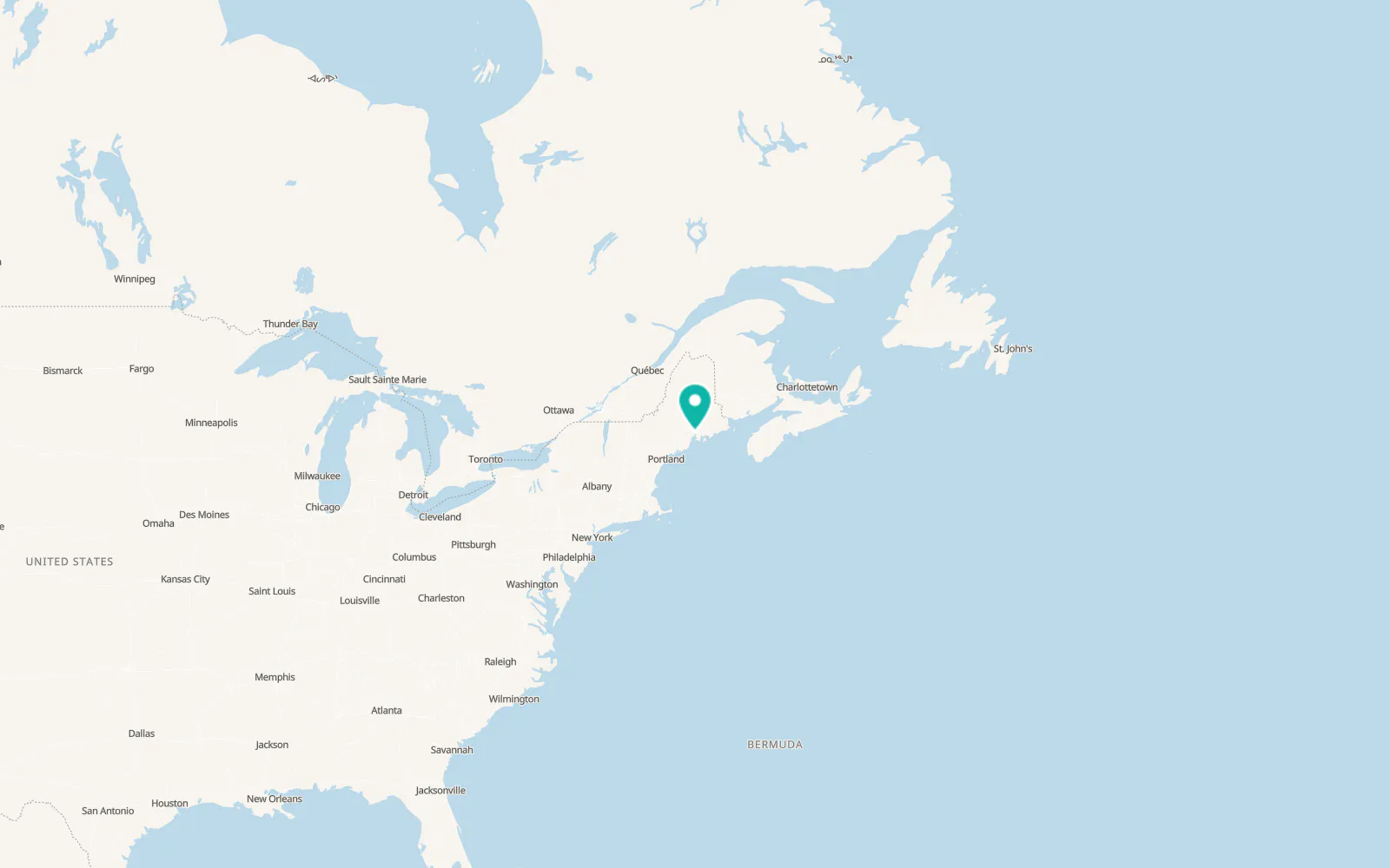 Map of Bucksport