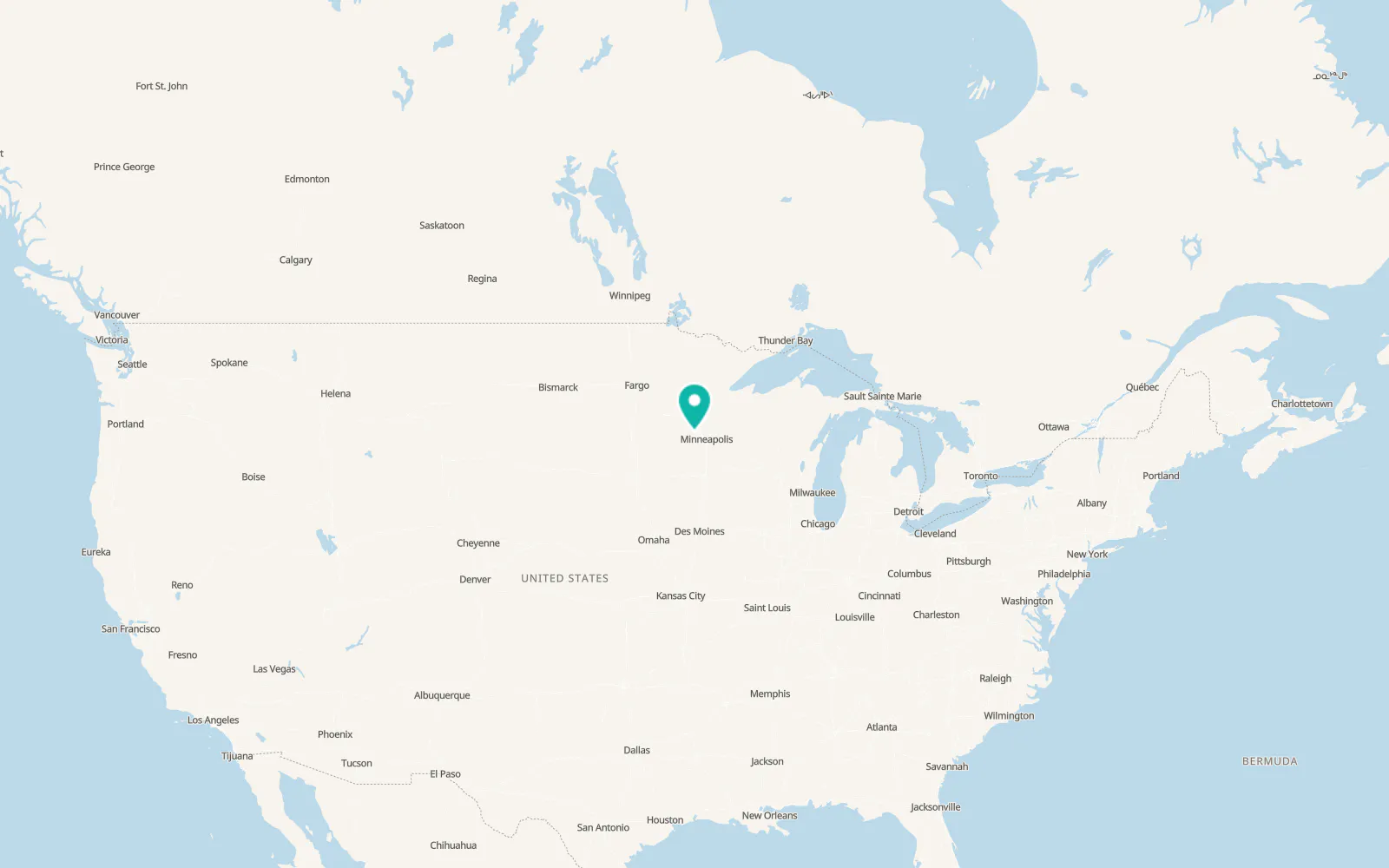 Map of Buffalo