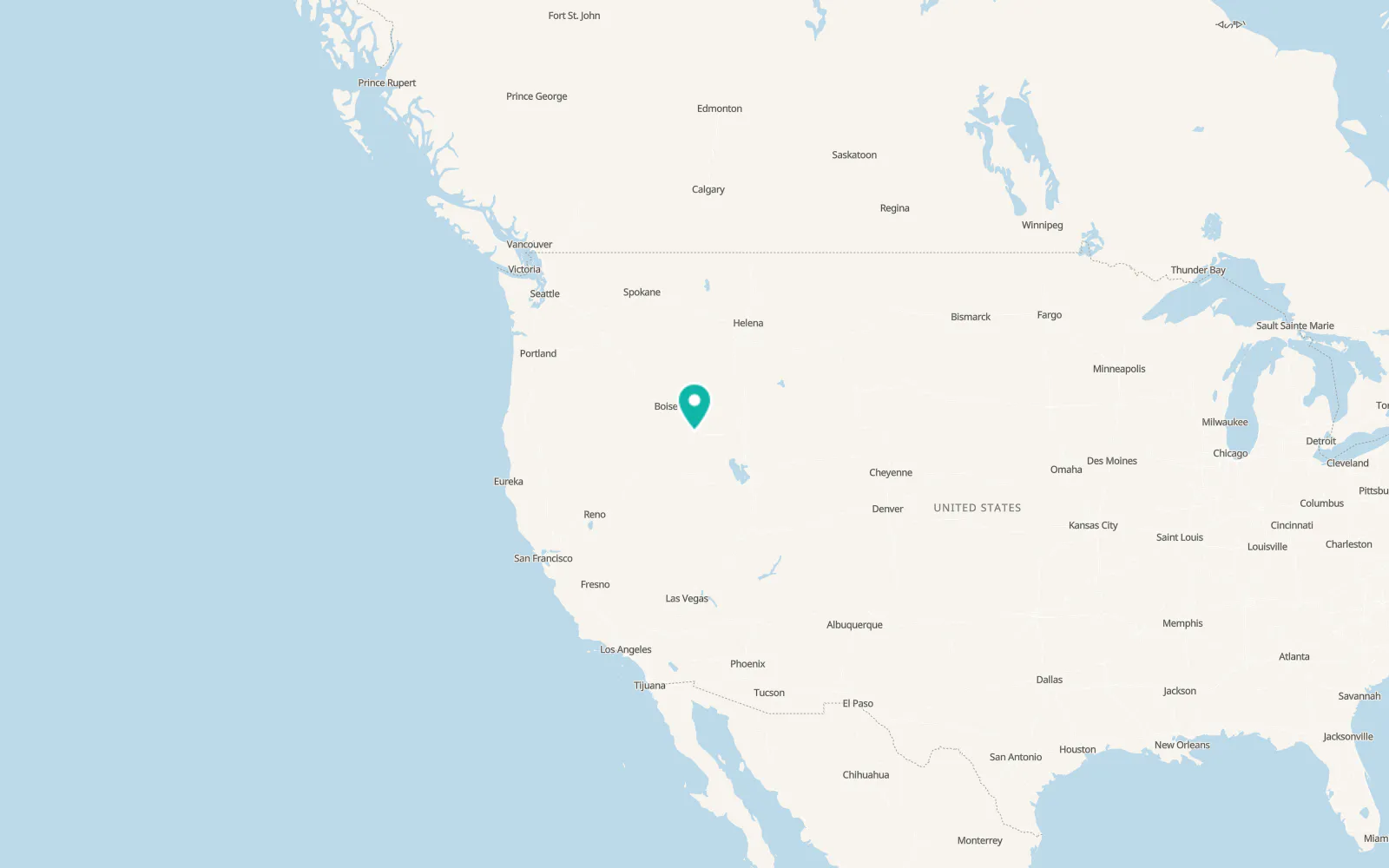 Map of Buhl