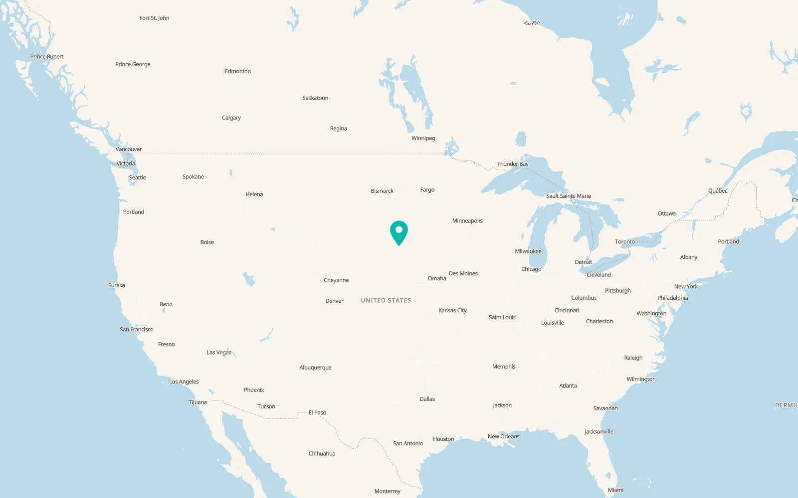 Map of Burke