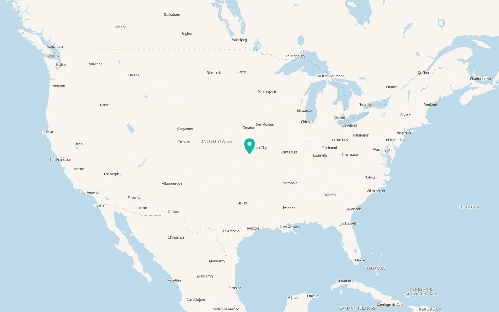 Map of Burlington