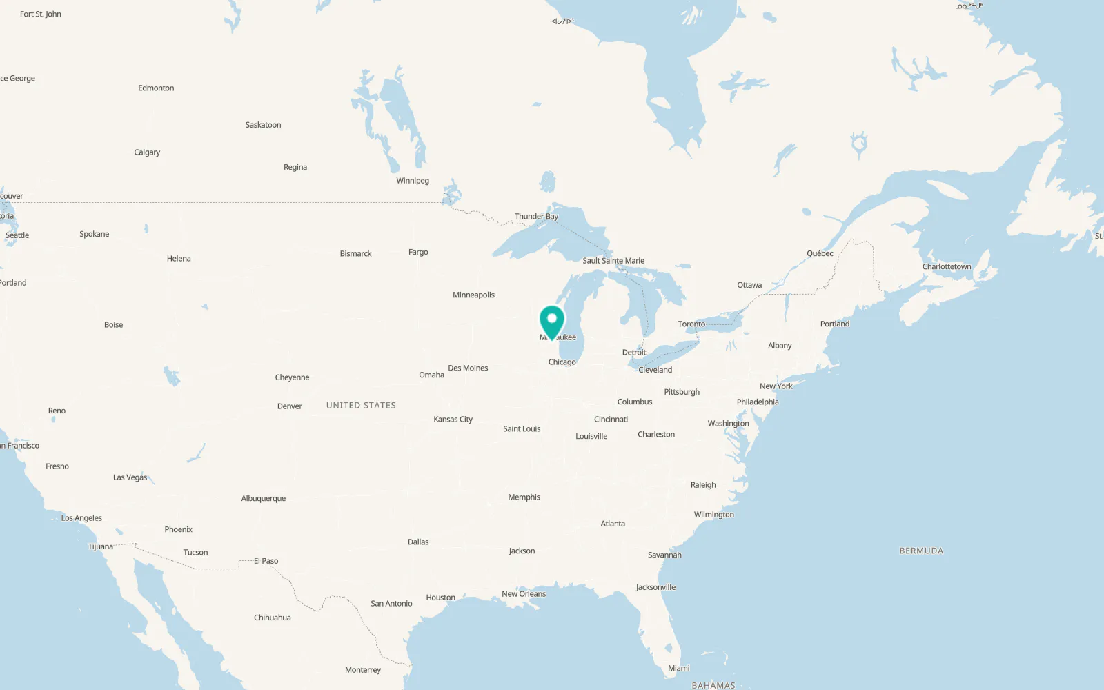 Map of Burlington