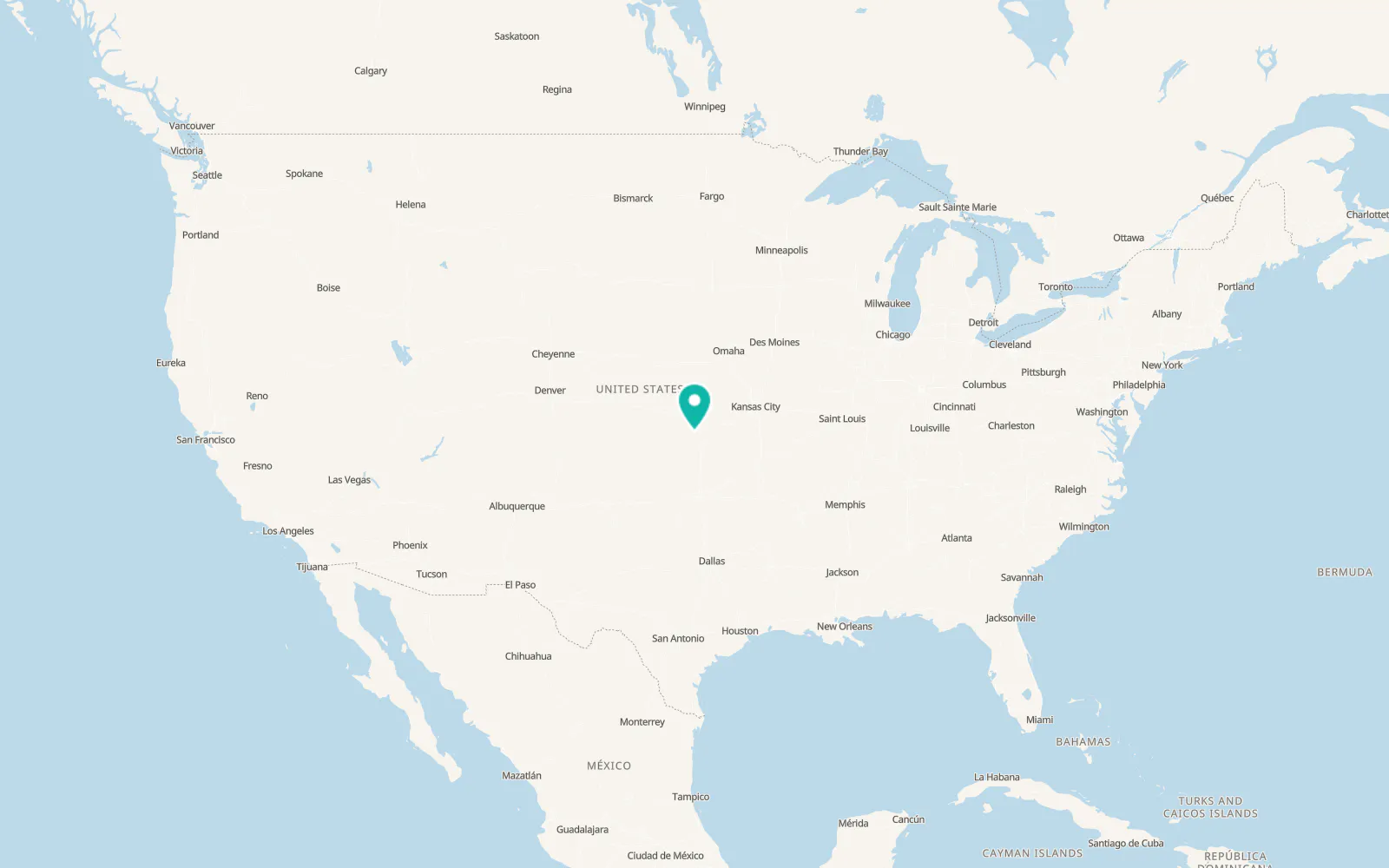 Map of Burrton