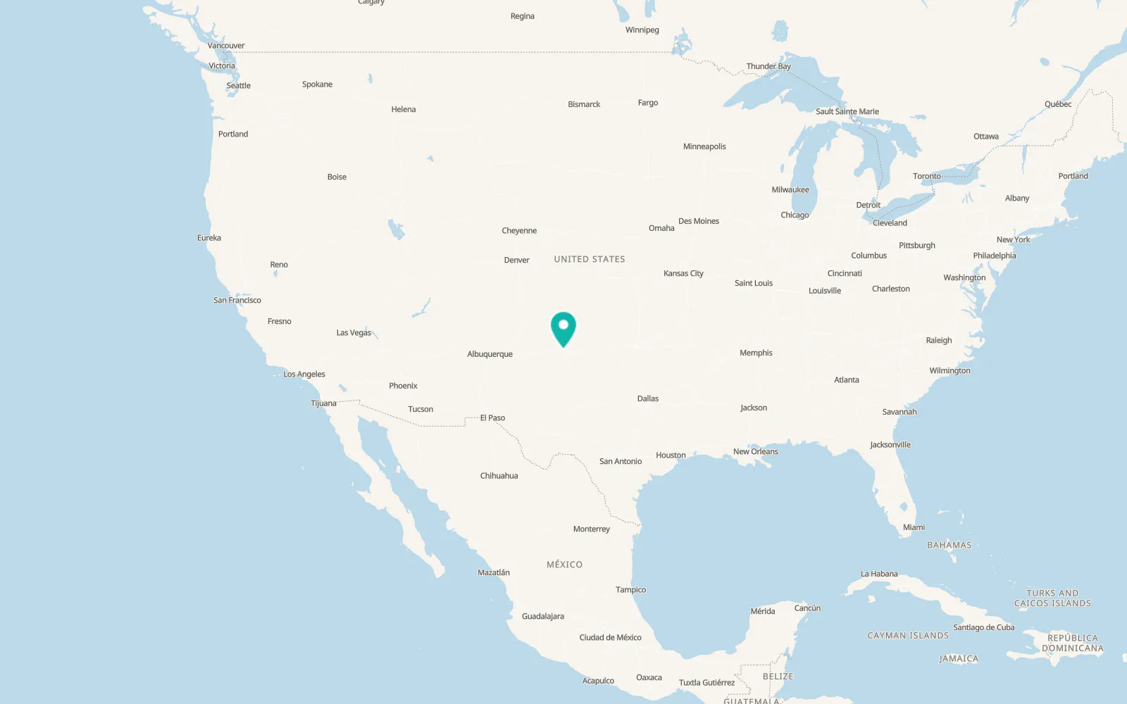 Map of Bushland