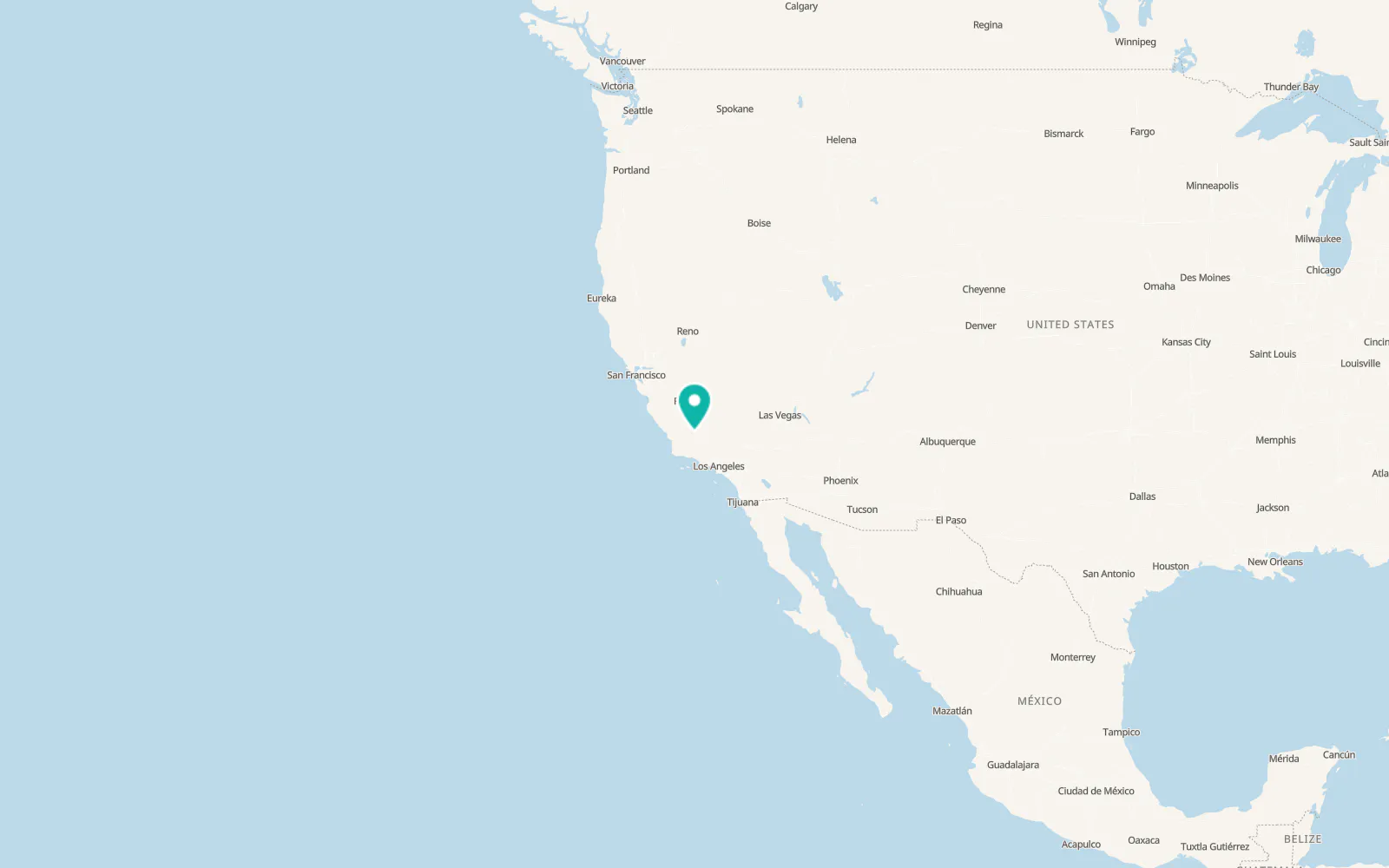 Map of Buttonwillow